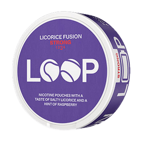 LOOP Licorice Fusion Strong nikotinpárnák