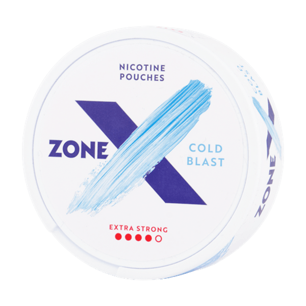 ZoneX Cold Blast Extra Strong nikotinpárnák