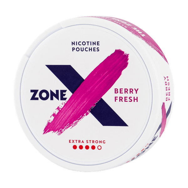 ZoneX Berry Fresh Extra Strong nikotinpárnák