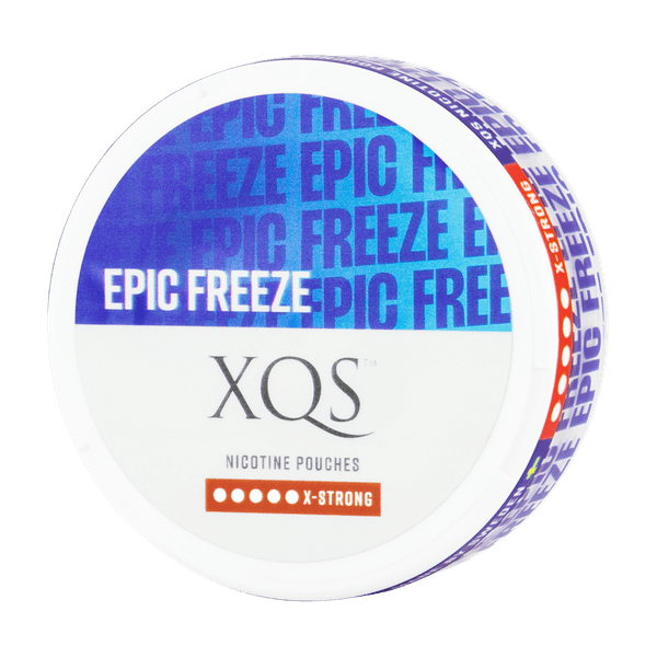 XQS Epic Freeze X-Strong nikotinpárnák