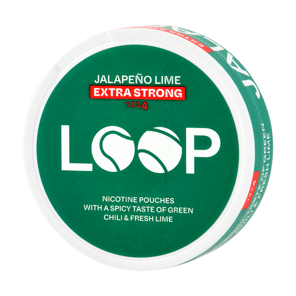 LOOP Jalapeno Lime Extra Strong nikotinpárnák