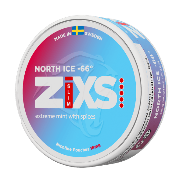 ZIXS North Ice 66 nikotinpárnák