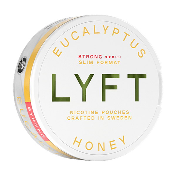 LYFT Eucalyptus & Honey Slim Strong nikotinpárnák