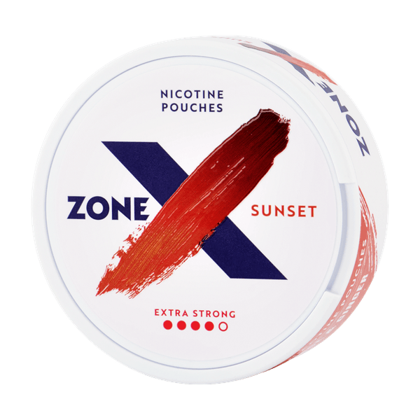 ZoneX Sunset Extra Strong nikotinpárnák