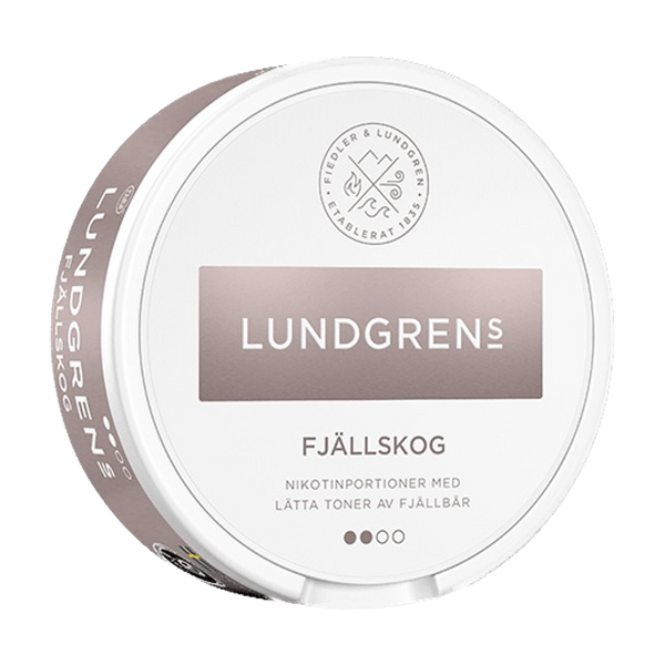 Lundgrens Fjällskog nikotinpárnák