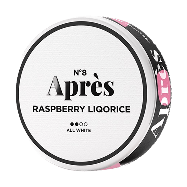 Après Raspberry Liqorice nikotinpárnák