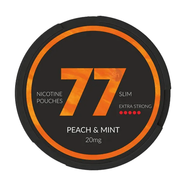 77 Peach Mint Medium nikotinpárnák