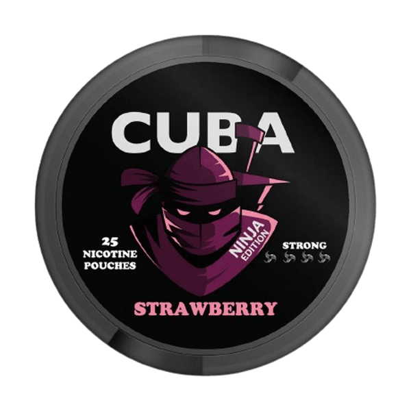 CUBA Ninja Strawberry nikotinpárnák