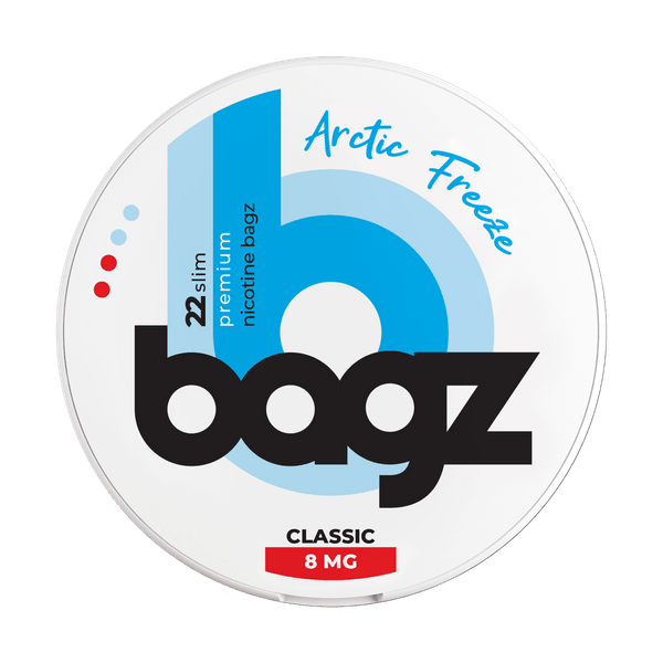 Bagz Bagz Arctic Freeze 8mg nikotinpárnák