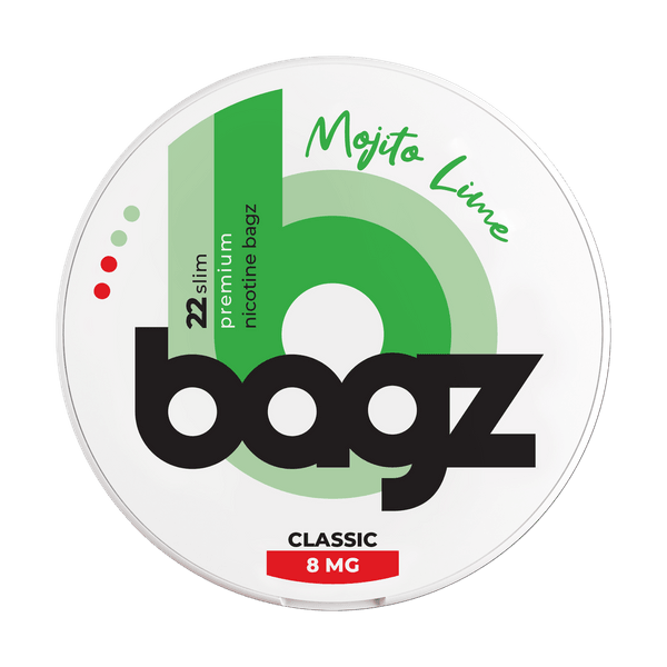 Bagz Bagz Mojito Lime 8mg nikotinpárnák