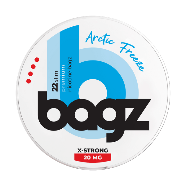 Bagz Bagz Arctic Freeze Max 20mg nikotinpárnák