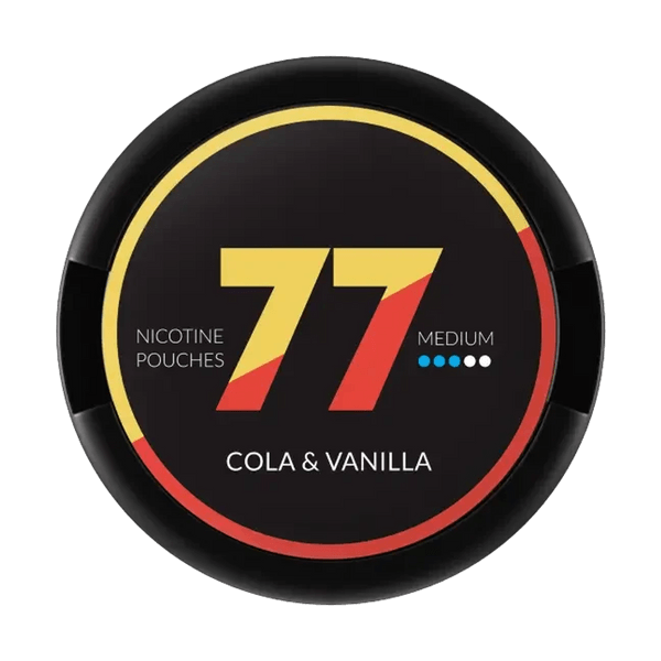 77 77 Cola & Vanilla Medium nikotinpárnák