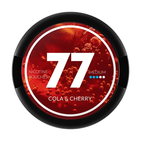 77 77 Cola Cherry Medium nikotinpárnák