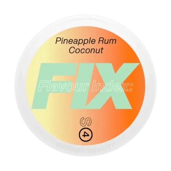 Fix Fix Pineapple Rum Coconut 14mg nikotinpárnák