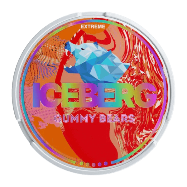 ICEBERG Iceberg Gummy Bears Extreme nikotinpárnák