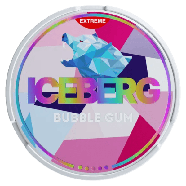 ICEBERG ICEBERG Bubble Gum Extra Strong nikotinpárnák