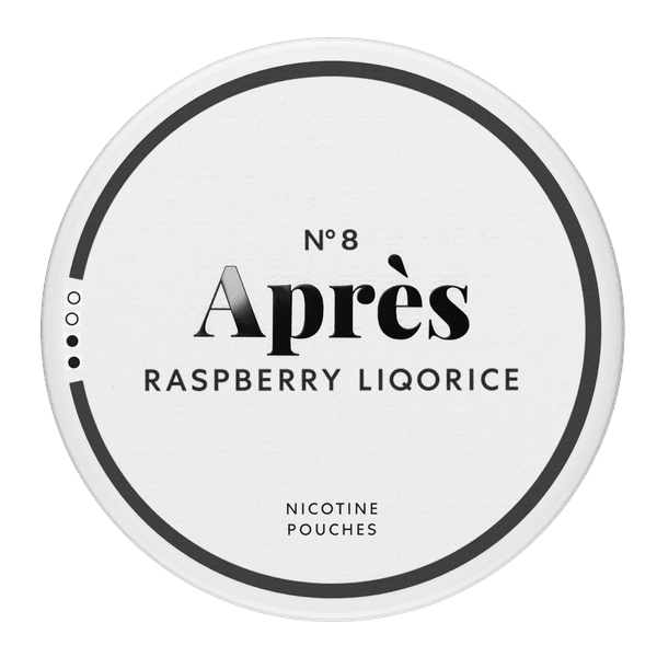 Après Après Raspberry Liqorice Extra Strong nikotinpárnák