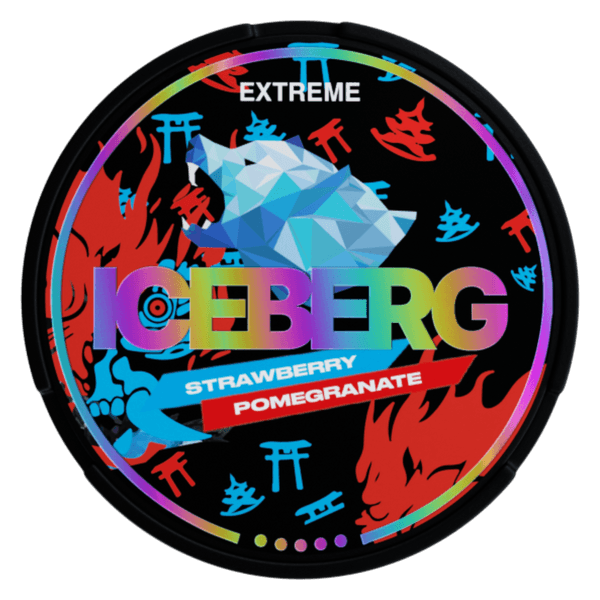 ICEBERG ICEBERG Strawberry Pomegranate Extreme nikotinpárnák