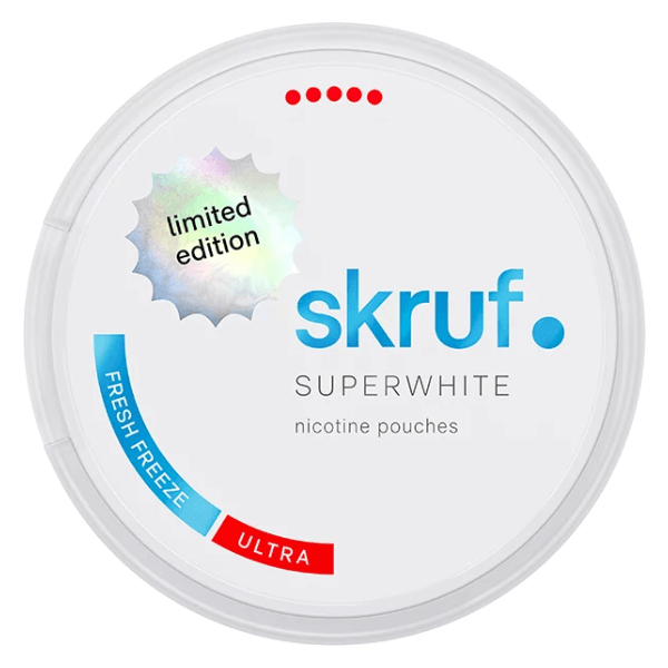 SKRUF SKRUF Superwhite Fresh Freeze nikotinpárnák