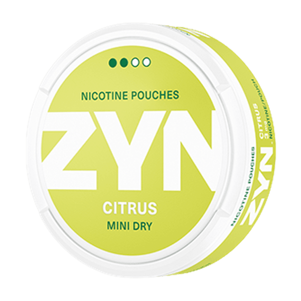 ZYN Citrus Mini Dry 3mg nikotinpárnák