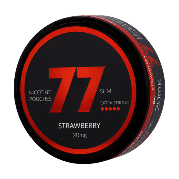 77 77 Strawberry Medium nikotinpárnák